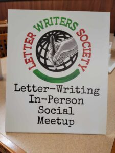 Letter Writers Society Society In Person Meetups